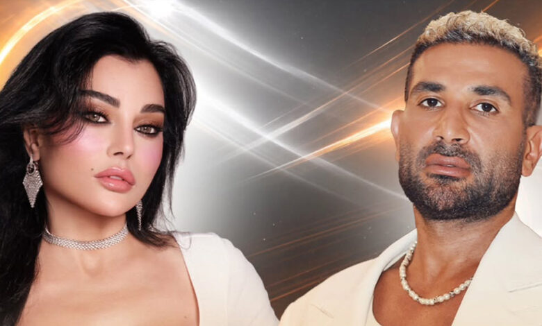 أحمد سعد وهيفاء وهبي